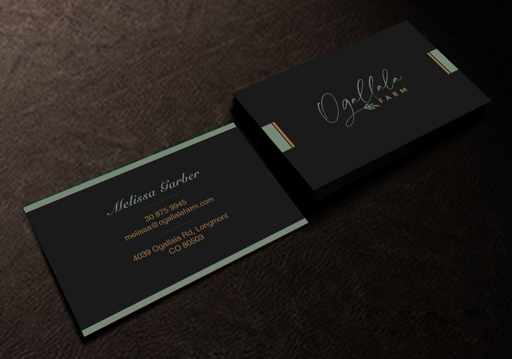 Design de Carte de Visite par Creations Box 2015 pour Ogallala Farm, LLC | Design #29796628