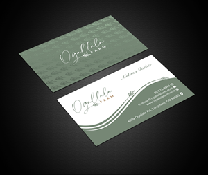 Business Card Design by Creations Box 2015 for Ogallala Farm, LLC | Design: #29796639