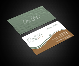 Business Card Design by Creations Box 2015 for Ogallala Farm, LLC | Design: #29796640
