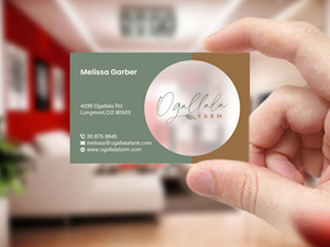 Business Card Design by Creations Box 2015 for Ogallala Farm, LLC | Design: #29799481