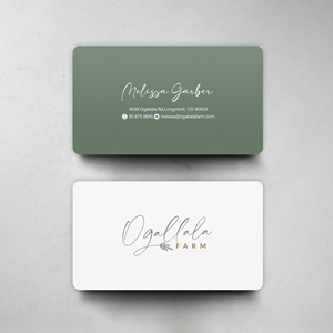 Business Card Design by chandrayaan.creative for Ogallala Farm, LLC | Design: #29788157