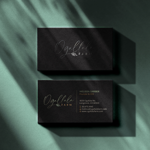 Business Card Design by R.design for Ogallala Farm, LLC | Design: #29787446