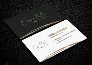 Business Card Design by Soma.Debnath for Ogallala Farm, LLC | Design: #29804475