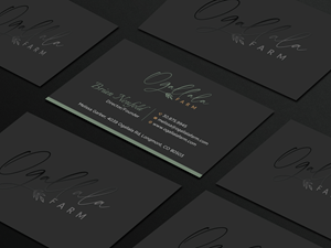 Diseño de Tarjeta de Presentación por Uttom 2 para Ogallala Farm, LLC | Diseño: #29790336