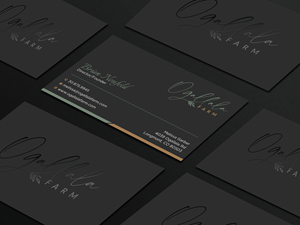 Diseño de Tarjeta de Presentación por Uttom 2 para Ogallala Farm, LLC | Diseño: #29790339