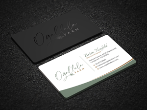 Diseño de Tarjeta de Presentación por Uttom 2 para Ogallala Farm, LLC | Diseño: #29819501