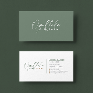 Business Card Design by CilioLab