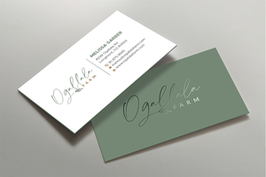 Business Card Design by DesignShout for Ogallala Farm, LLC | Design: #29788030