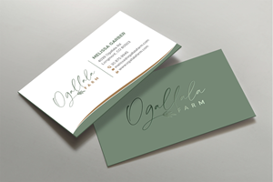 Business Card Design by DesignShout for Ogallala Farm, LLC | Design: #29788047
