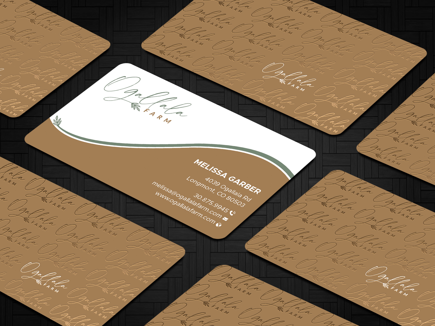 Diseño de Tarjeta de Presentación por DesignShout para Ogallala Farm, LLC | Diseño #29788168