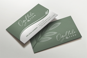 Business Card Design by Imagine design000 for Ogallala Farm, LLC | Design: #29788957