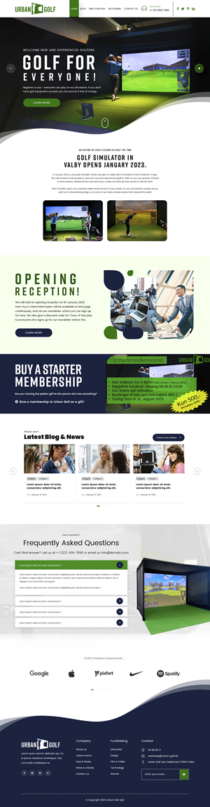 Web-Design von Mohtasham H für dieses Projekt | Design: #29792753