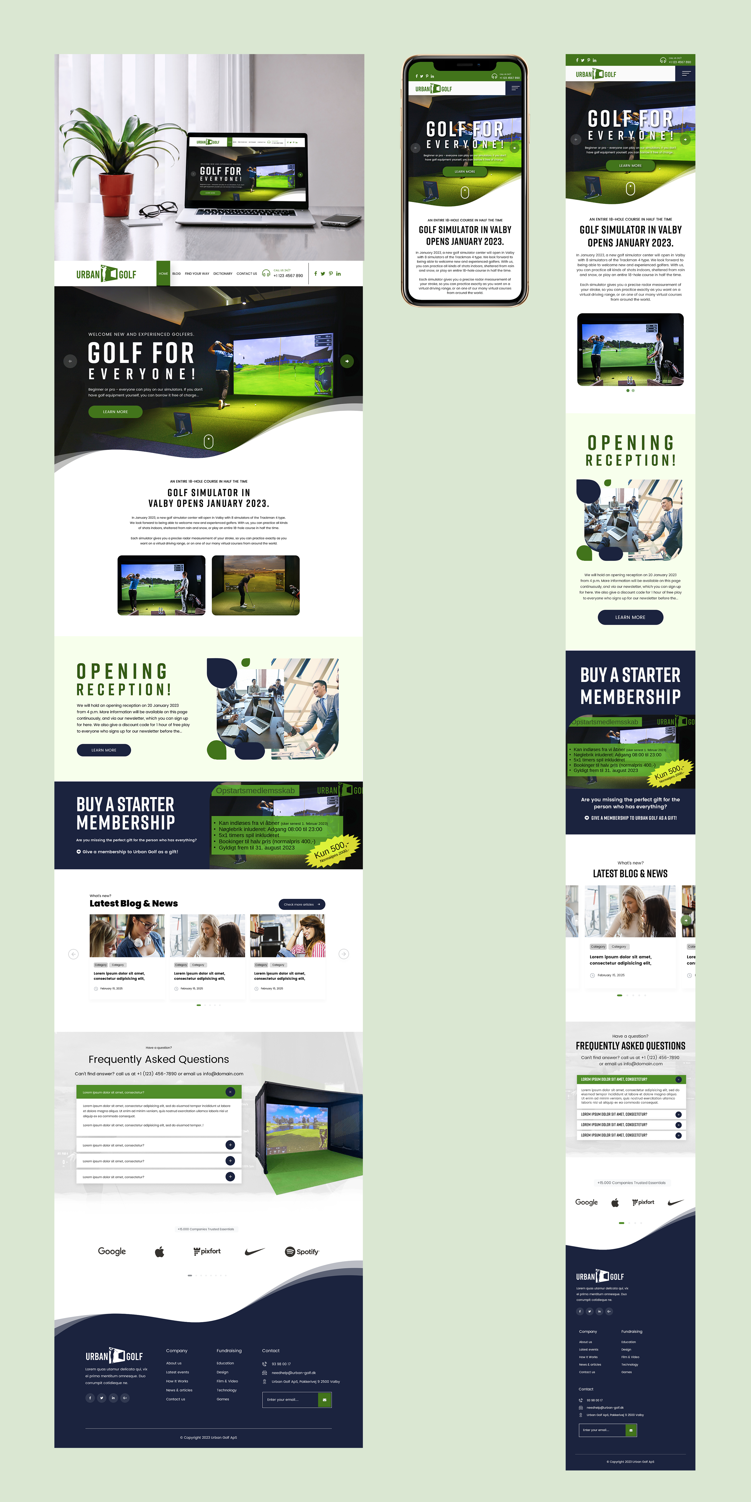 Web Design by Mohtasham H for this project | Design: #29813415