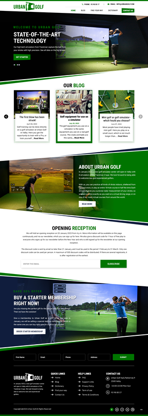 Web Design by pb for this project | Design: #29799444