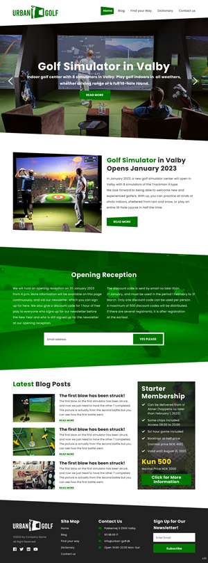 Web Design by pb for this project | Design: #29799450