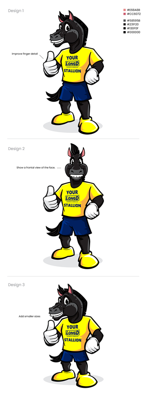Mascot Design by Artya Works for LongD Services, Inc. | Design: #29840732