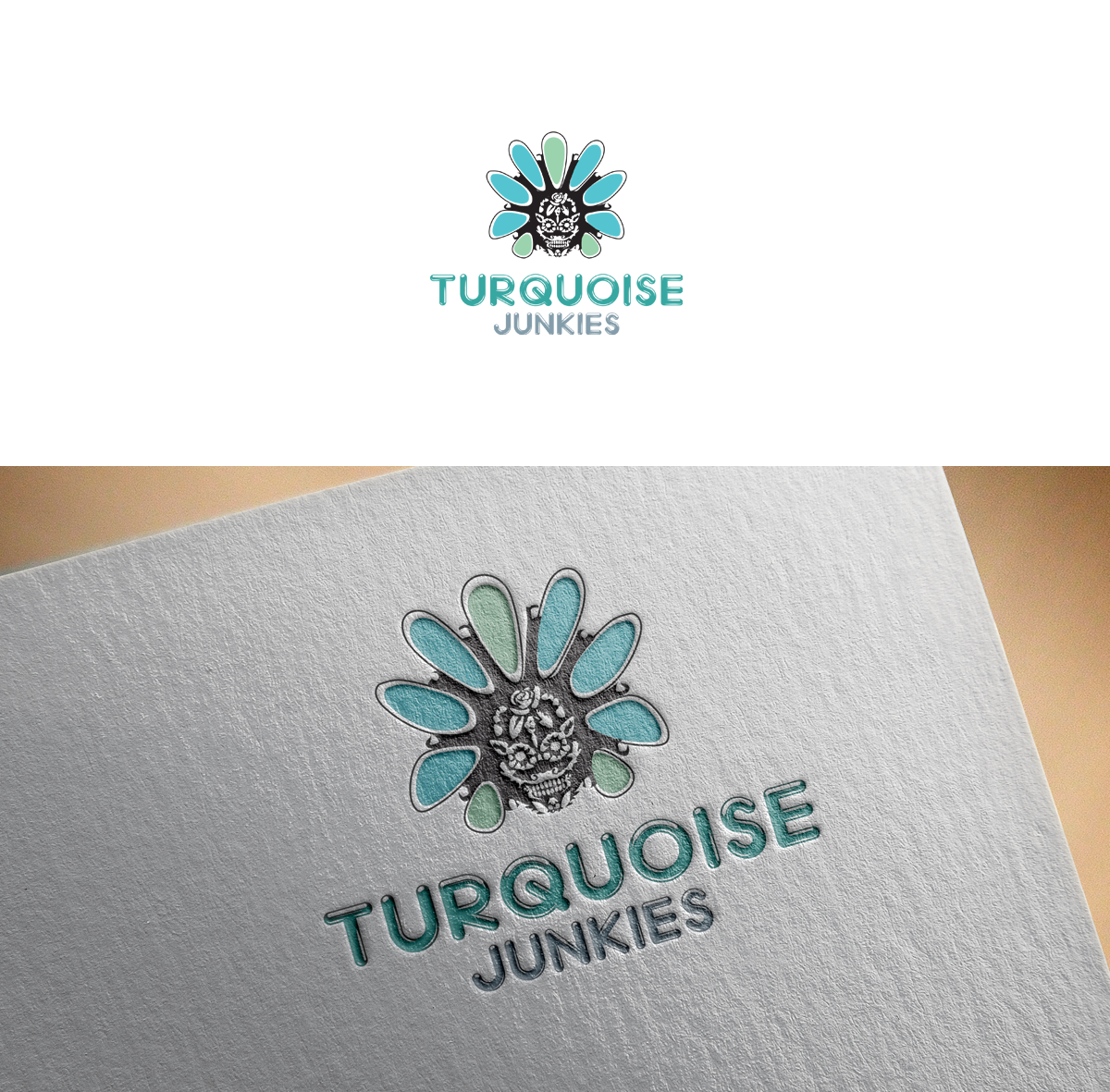 Logo Design by bijuak for Turquoise Junkies | Design #29805393