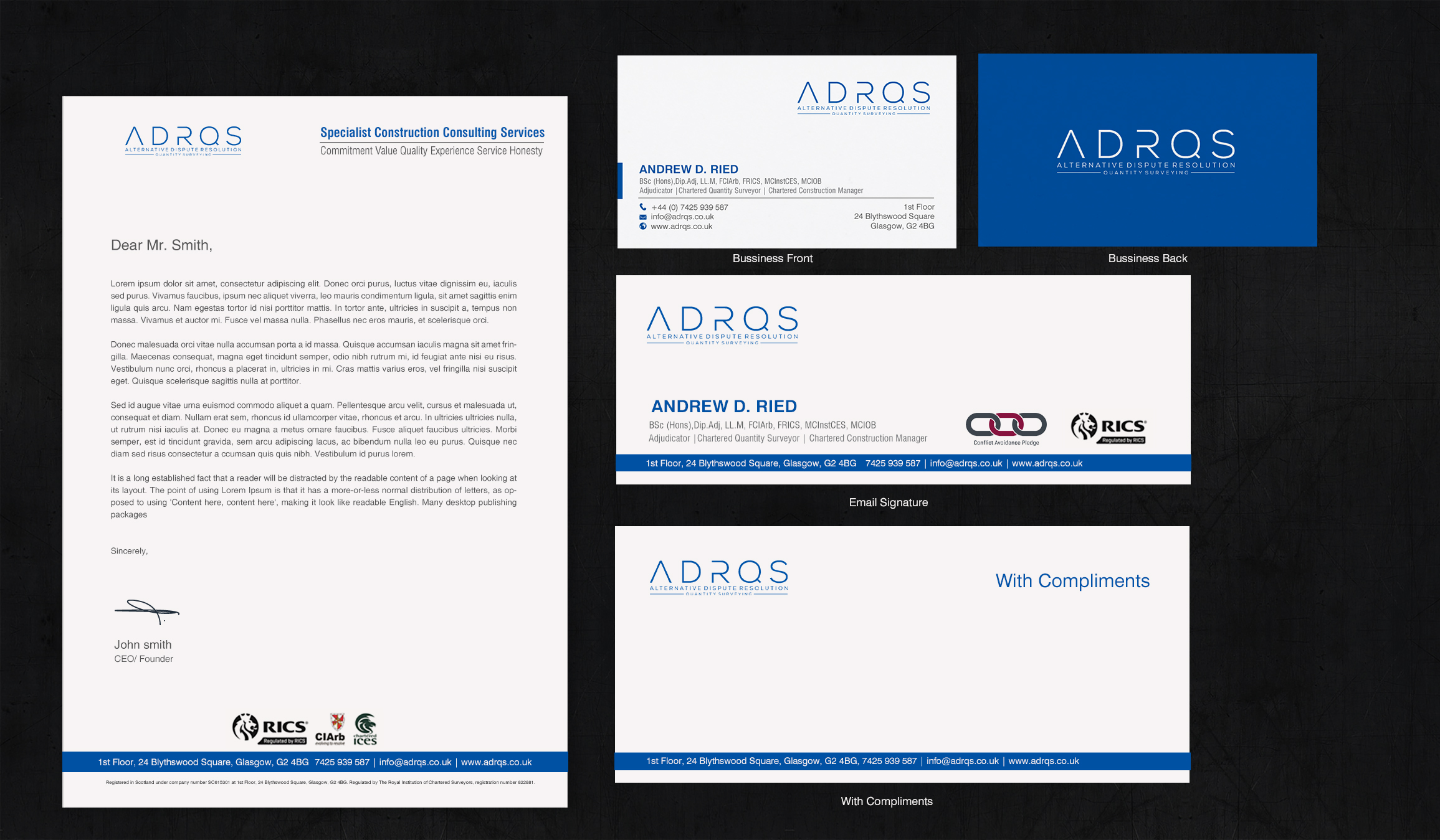 Stationery Design by chandrayaan.creative for this project | Design #29822558