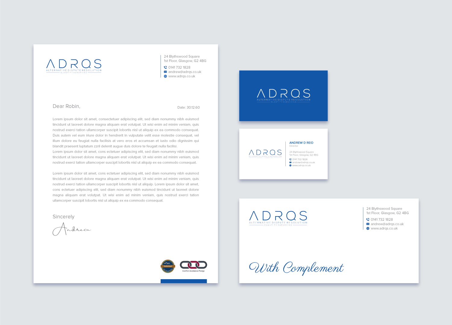 Stationery Design by CilioLab for this project | Design #29812310