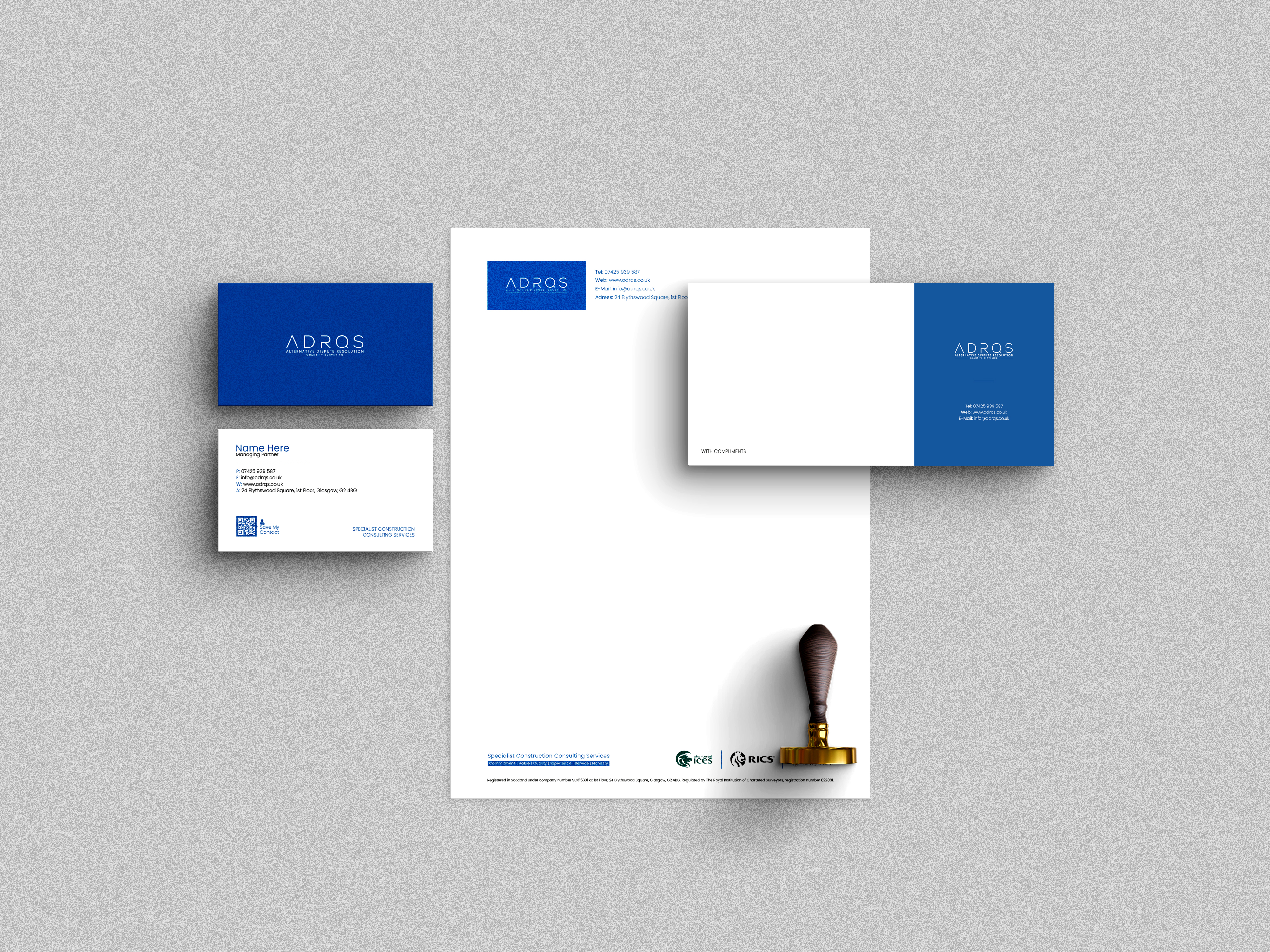 Stationery Design by Hammaad Afzal for this project | Design #29794357