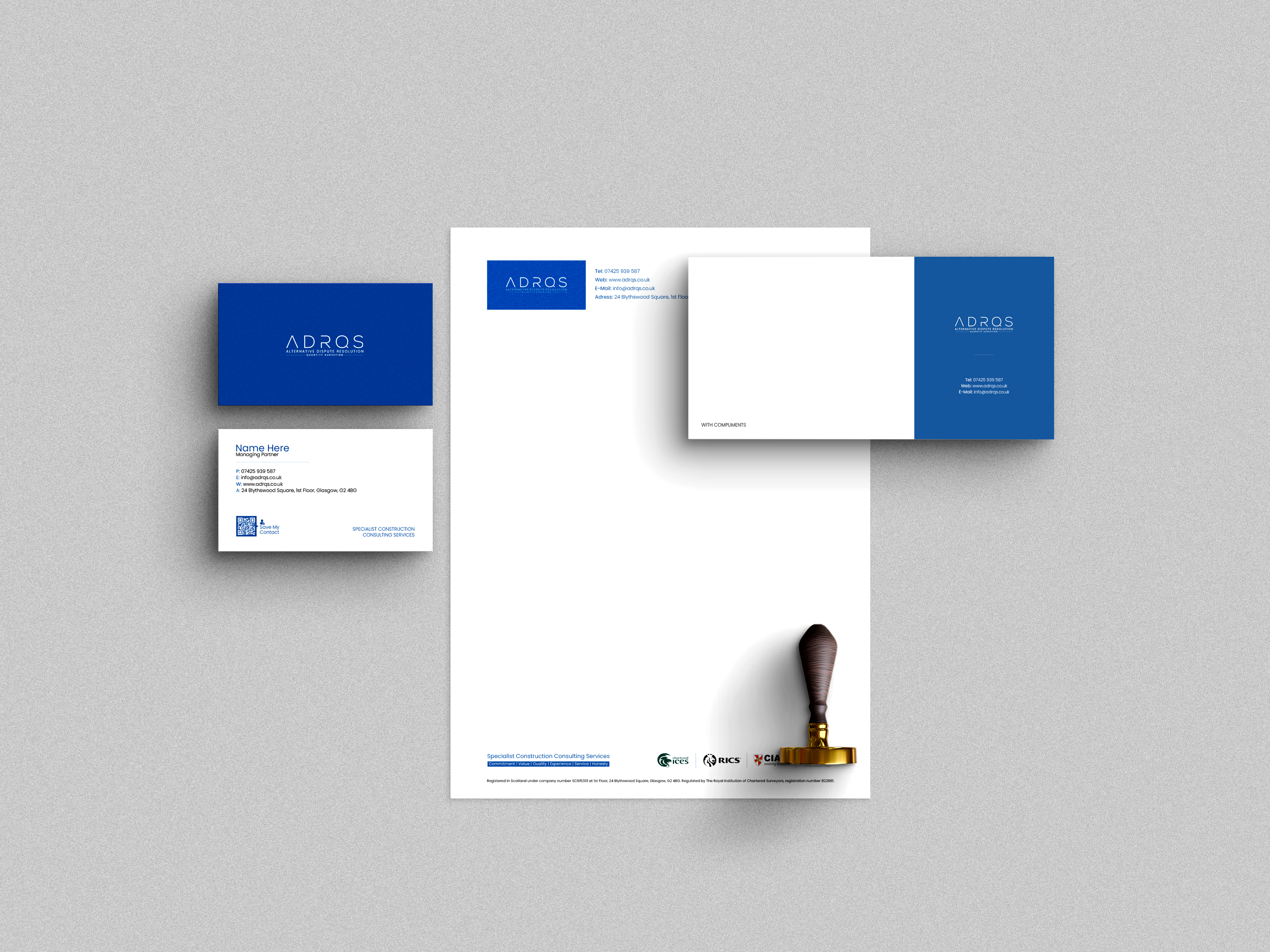 Stationery Design by Hammaad Afzal for this project | Design #29800517