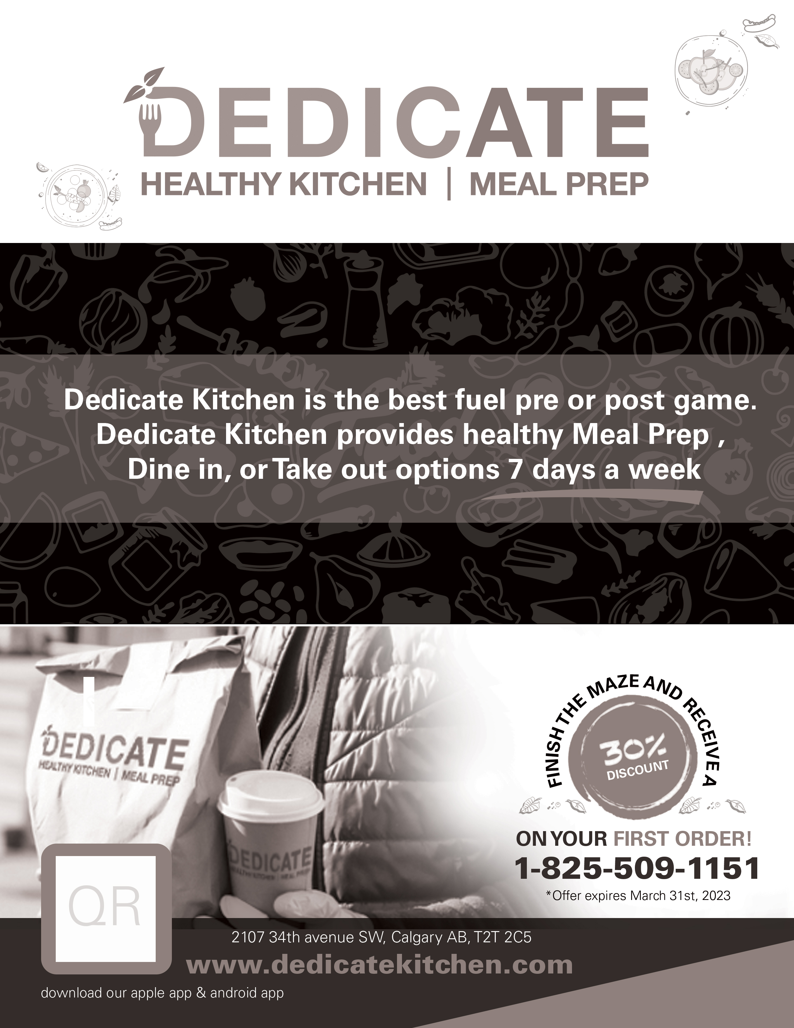 Advertisement Design by uk for DEDICATE Healthy Kitchen | Design #29795338