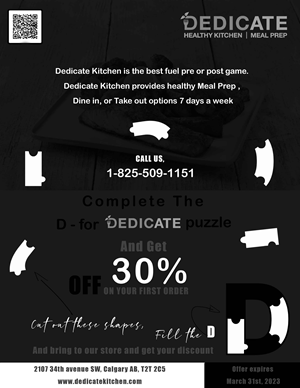 Advertisement Design by madD for DEDICATE Healthy Kitchen | Design #29798456