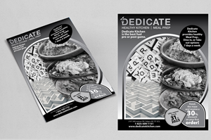 Advertisement Design by Impressive Sol for DEDICATE Healthy Kitchen | Design #29797632