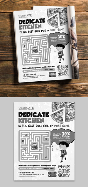 Advertisement Design by debdesign for DEDICATE Healthy Kitchen | Design: #29797657