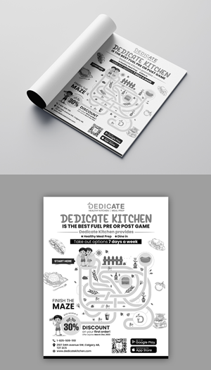 Advertisement Design by debdesign for DEDICATE Healthy Kitchen | Design: #29797757