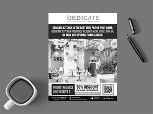 Advertisement Design by GraphicsGuru for DEDICATE Healthy Kitchen | Design: #29799050