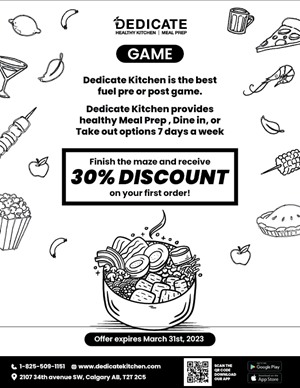 Advertisement Design by Jeewz for DEDICATE Healthy Kitchen | Design: #29799223