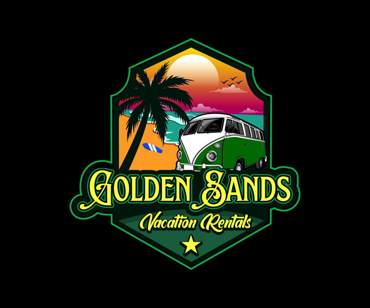 Diseño de Logo por Paint-Tools para Golden Sands Rentals | Diseño #29804467
