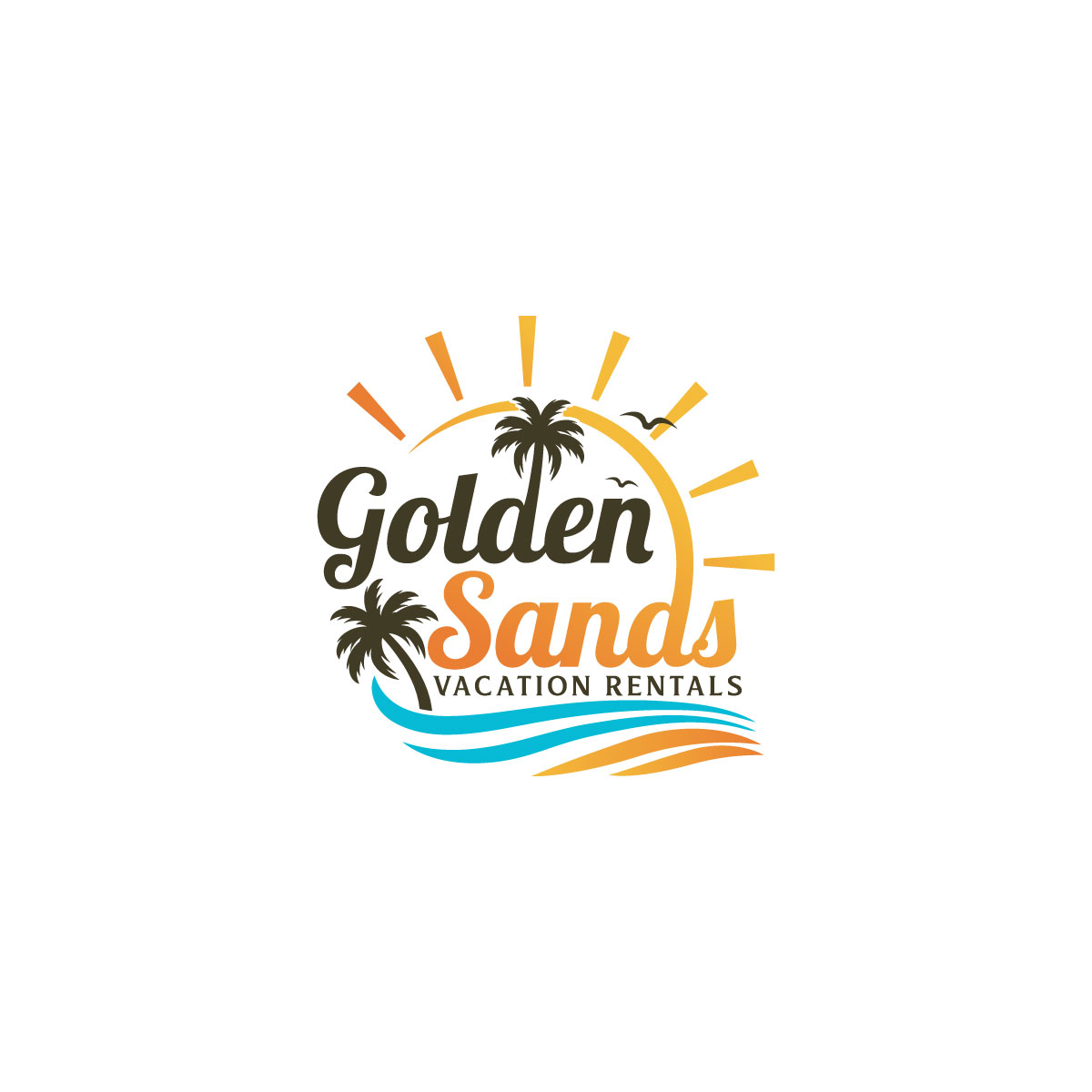Diseño de Logo por LAXMI DESIGNHUB para Golden Sands Rentals | Diseño #29804687