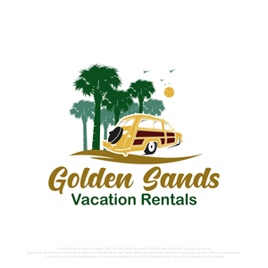 Diseño de Logo por fly  design para Golden Sands Rentals | Diseño: #29803698