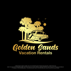 Diseño de Logo por fly  design para Golden Sands Rentals | Diseño: #29803699