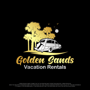 Diseño de Logo por fly  design para Golden Sands Rentals | Diseño: #29803701