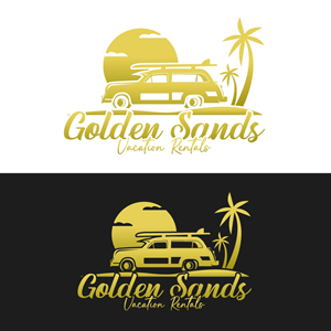 Logo Design by fly  design for Golden Sands Rentals | Design: #29803711