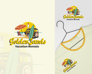 Diseño de Logo por DJAMdesign para Golden Sands Rentals | Diseño #29814761