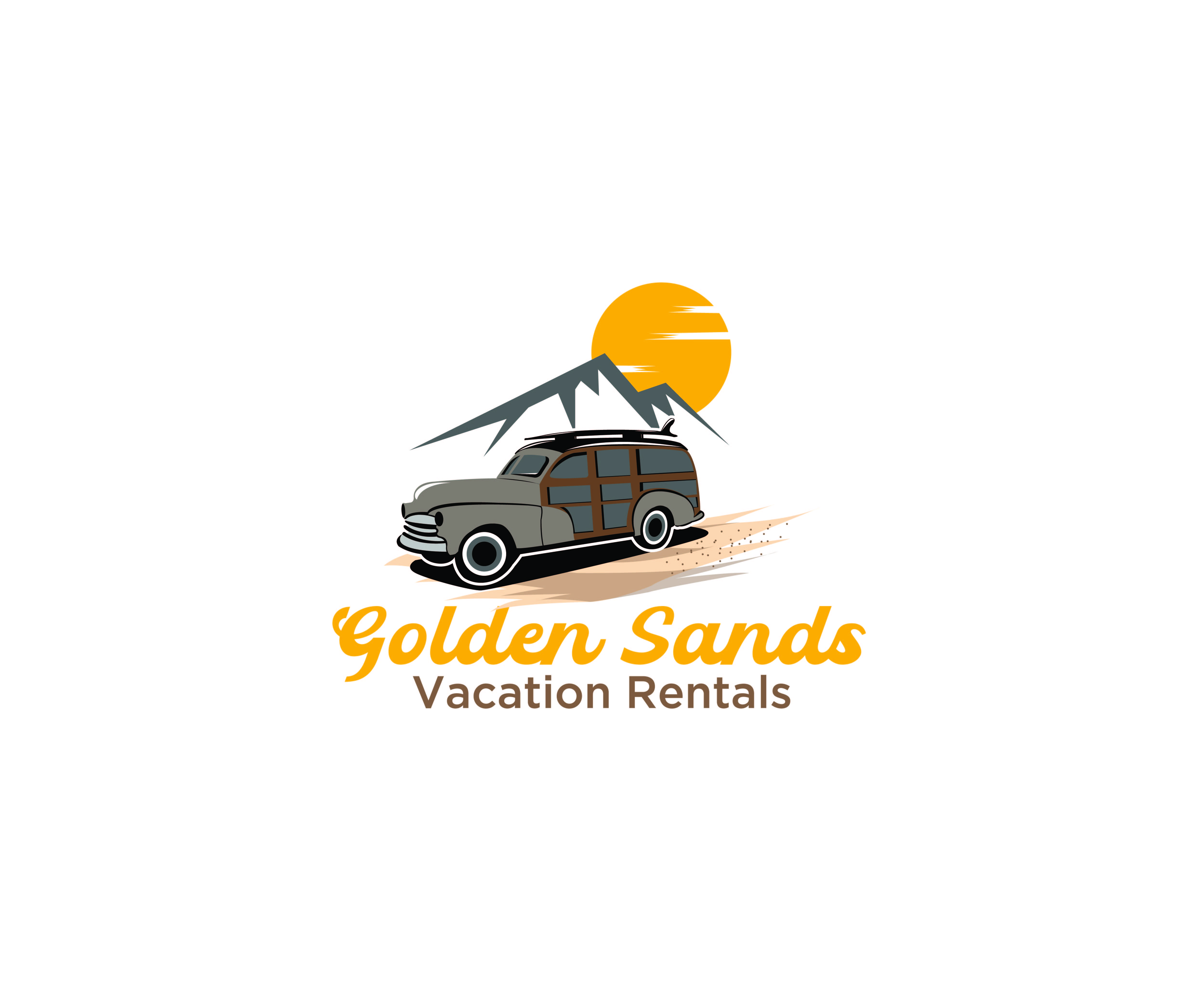 Logo-Design von Ansh Design für Golden Sands Rentals | Design #29803480