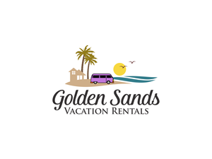 Logo Design by BNdesigner for Golden Sands Rentals | Design: #29814159