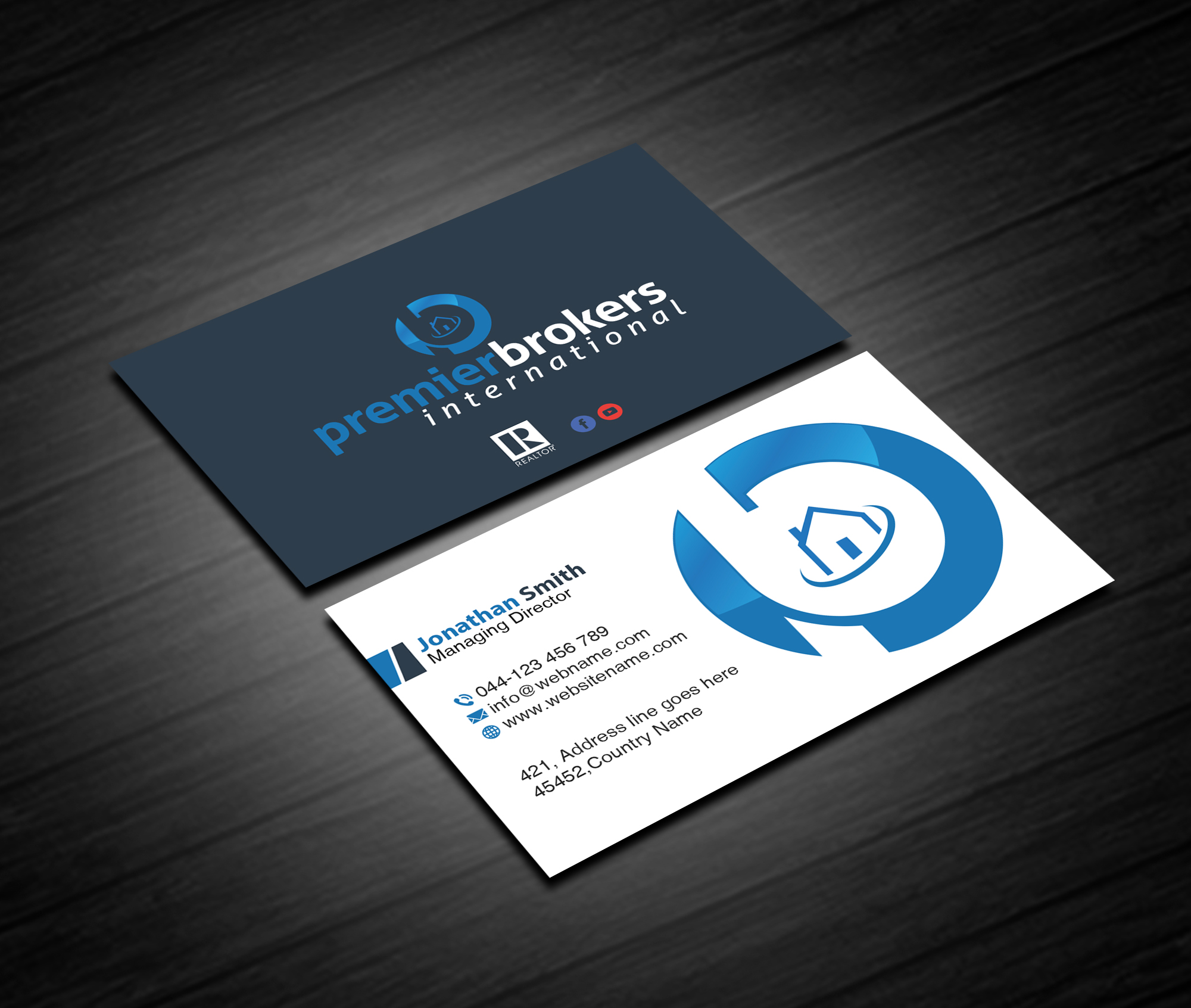 Business Card Design by Creations Box 2015 for this project | Design #29814564