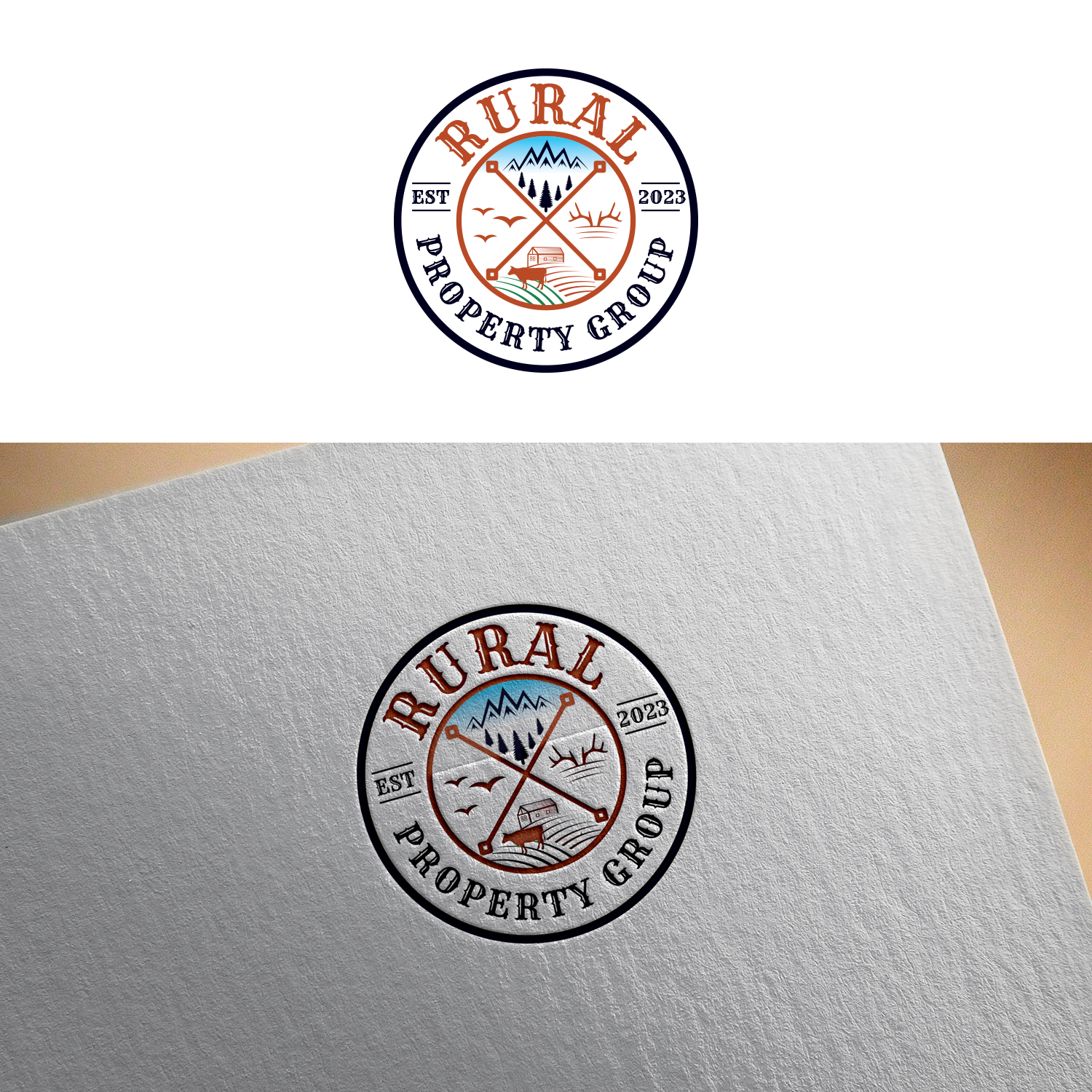 Diseño de Logo por Maxo-Biz para Rural Property Group | Diseño #29802523