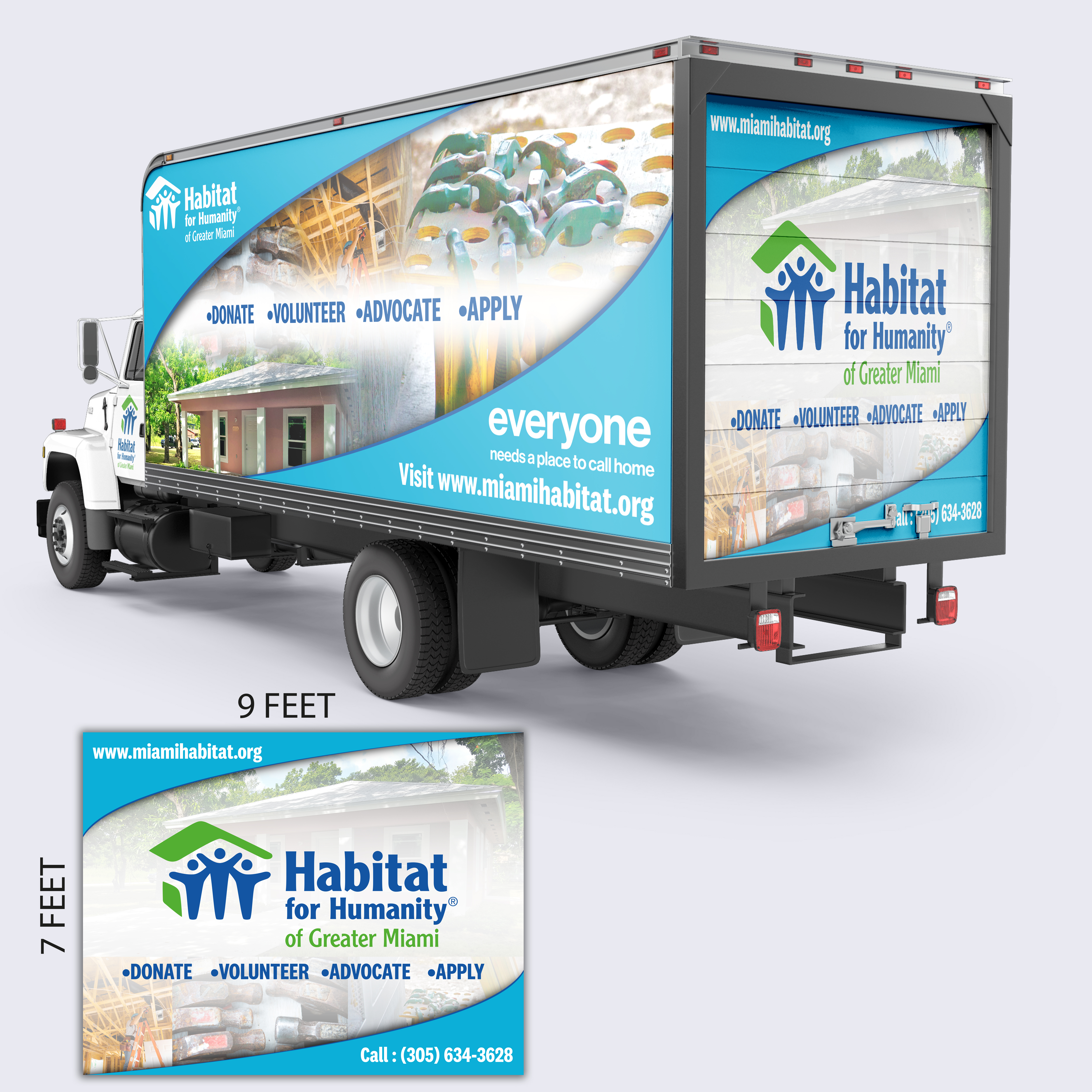Graphic Design by Praneeth's Works for habitat for humanity of greater miami | Design: #29826662