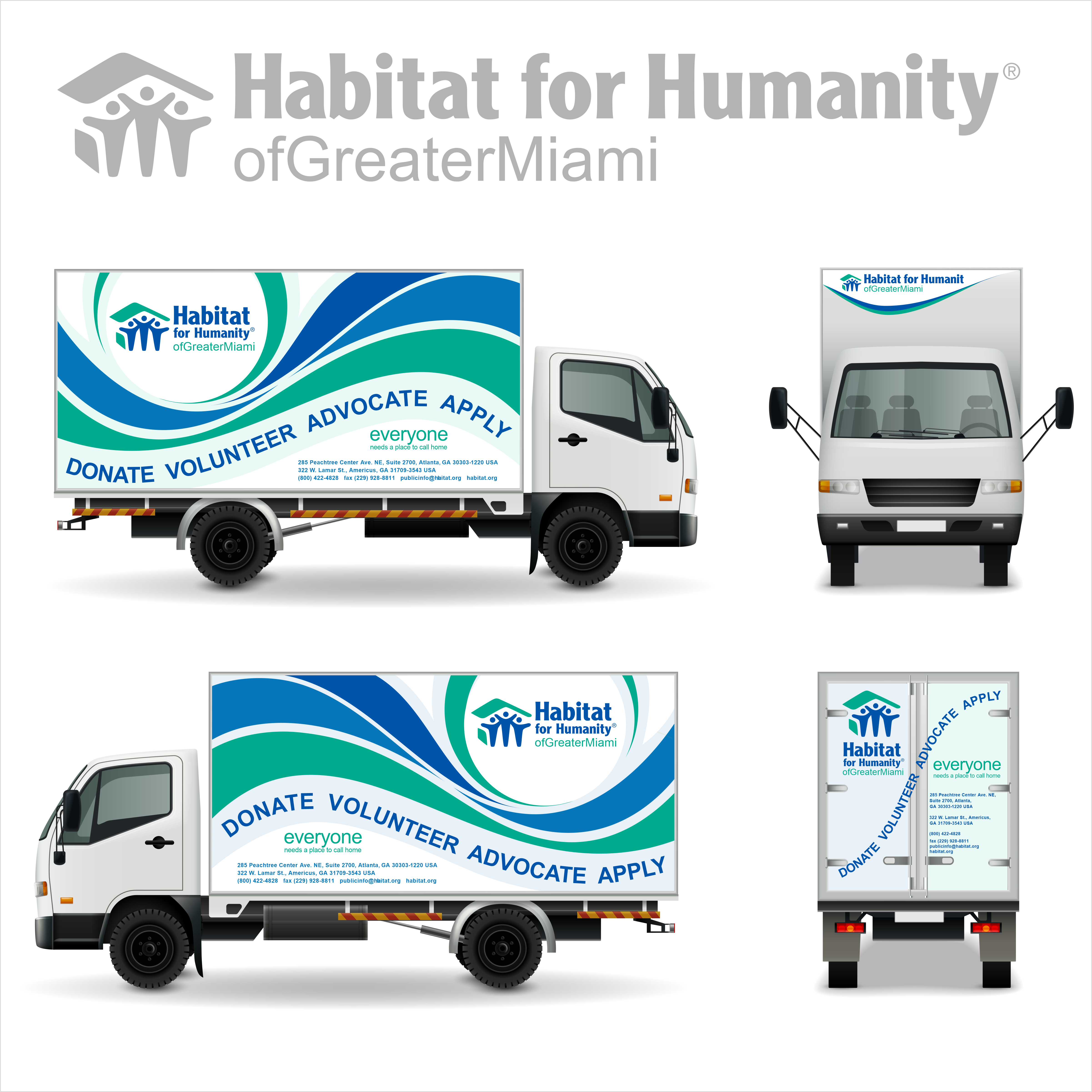 Diseño Gráfico por MARO07 para habitat for humanity of greater miami | Diseño #29836715