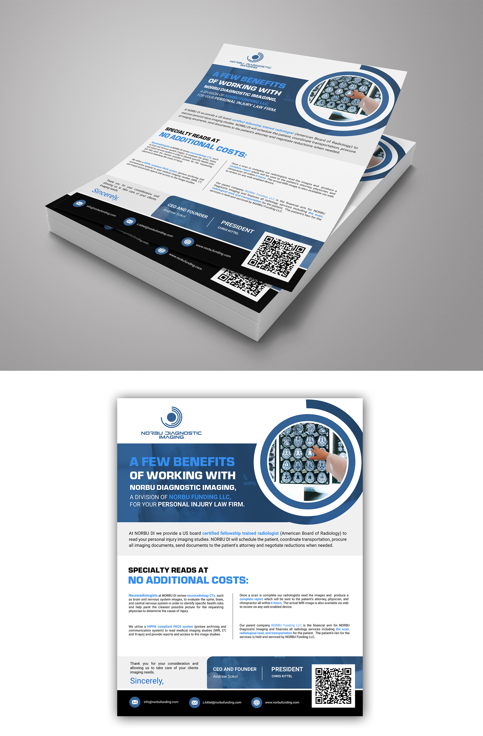 Flyer Design by Design Motion for The NORBU Agency | Design #29804383