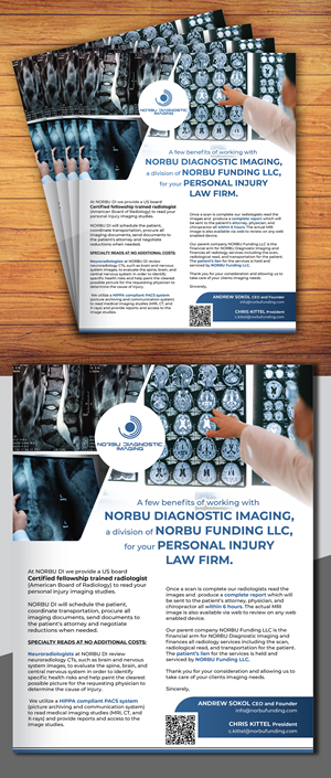 Flyer Design by creativemood438 for The NORBU Agency | Design: #29810316
