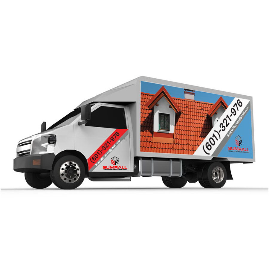 Car Wrap Design by Rupok 3 for Sumrall Homes LLC | Design #29828905