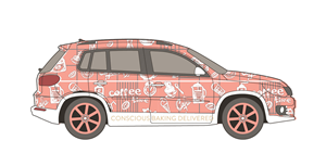 Car Wrap Design by Rupok 3