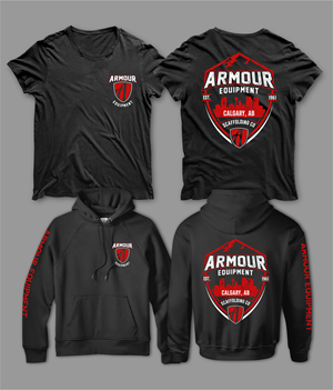 T-shirt Design by guruntool for Armour Equipment | Design #29846178